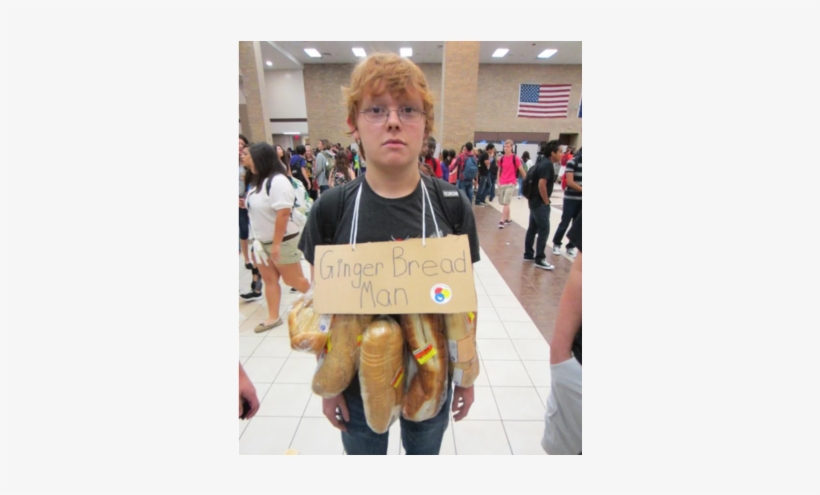 Halloween Costumes Gingerbread Man For Babies - Gingerbread Man Costume Pun, transparent png