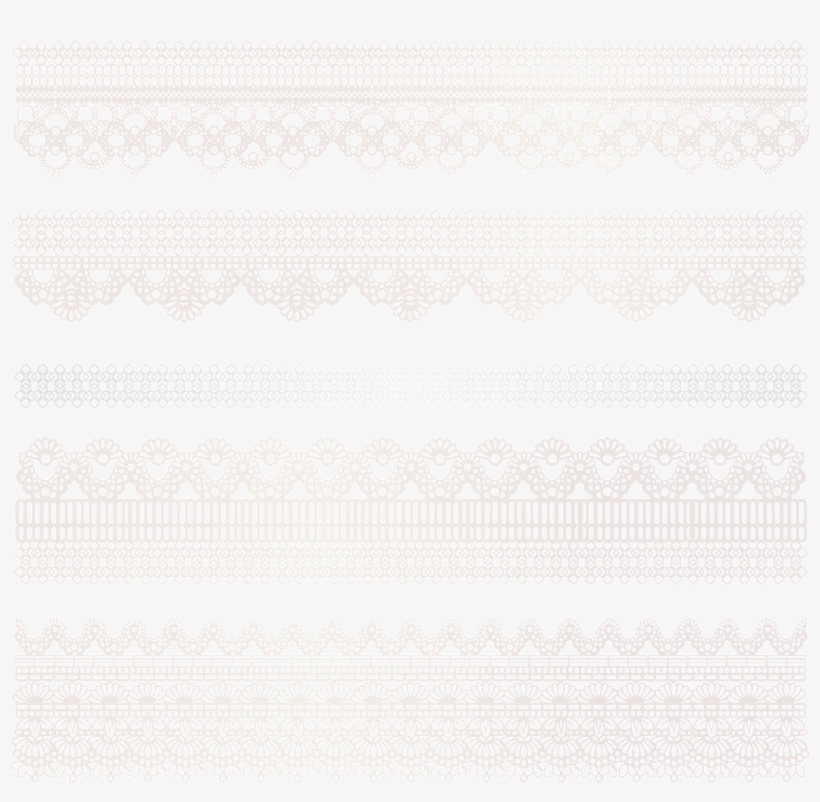 Encaje Png Marco Foto - Lace Vector, transparent png