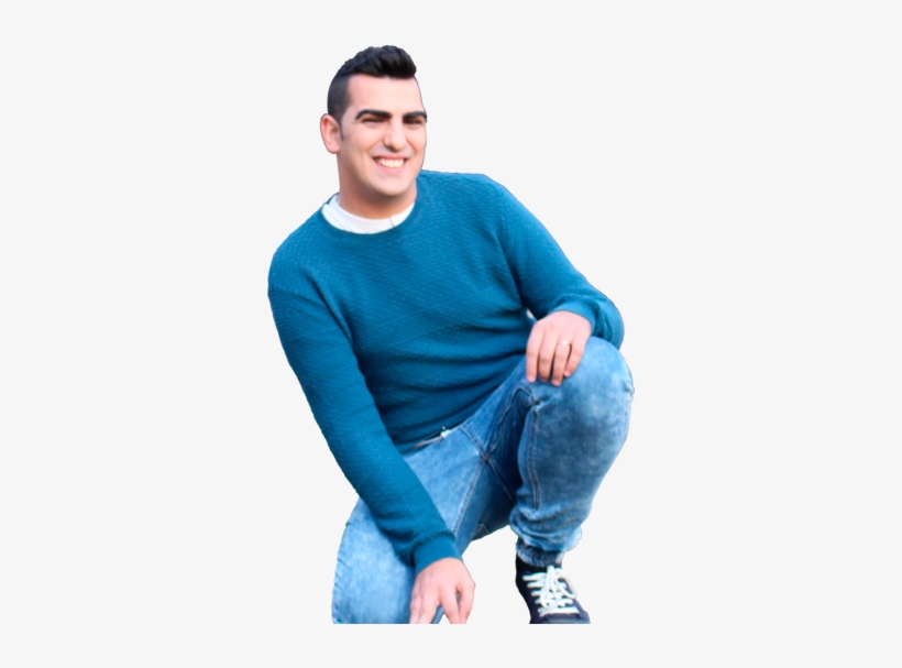 Sergio Ramos Moreno - Sitting, transparent png