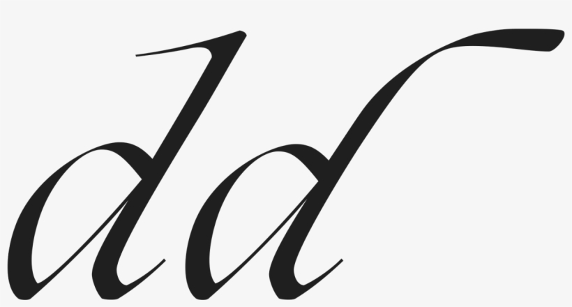 Some Of The Stems In Ogg Droop Over To The Right, Which - Serif, transparent png