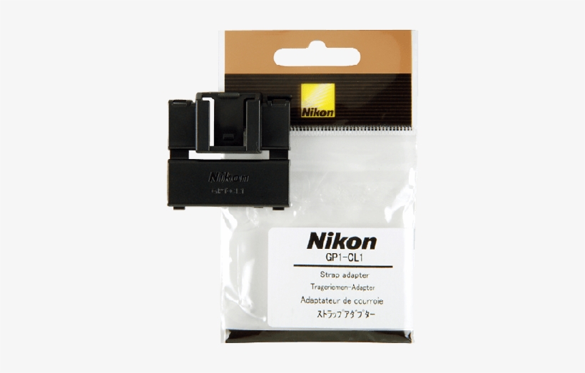 Nikon Cl1 Camera Strap - Nikon Gp1-cl1 Camera Strap Clip, transparent png