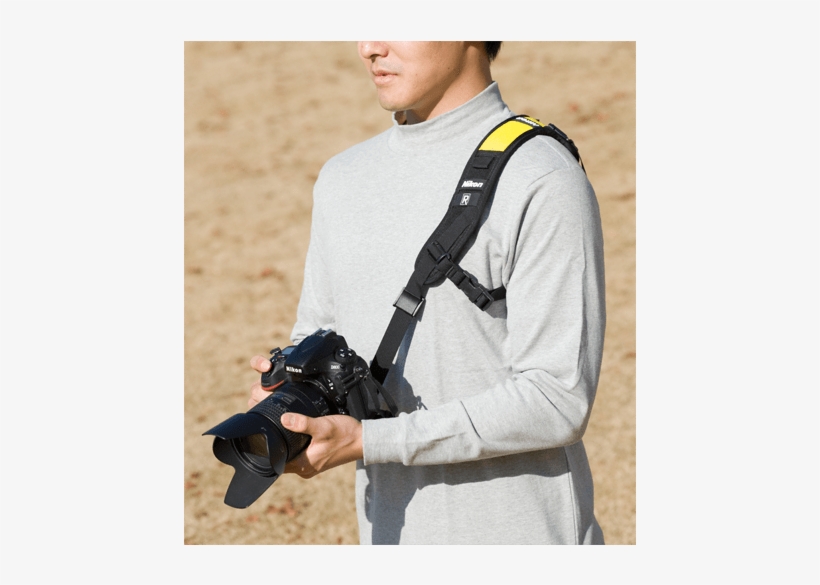 Nikon An-sbr2 Blackrapid Quick Draw Strap - Nikon D5300 Neck Strap, transparent png