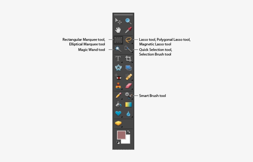 Photoshop Elements Provides You With Different Selection - Photoshop Elements 8, transparent png
