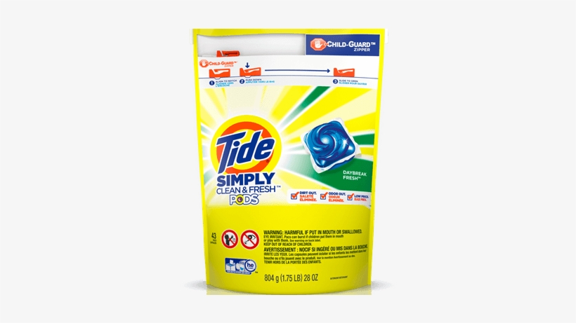 Tide Simply Pods, transparent png