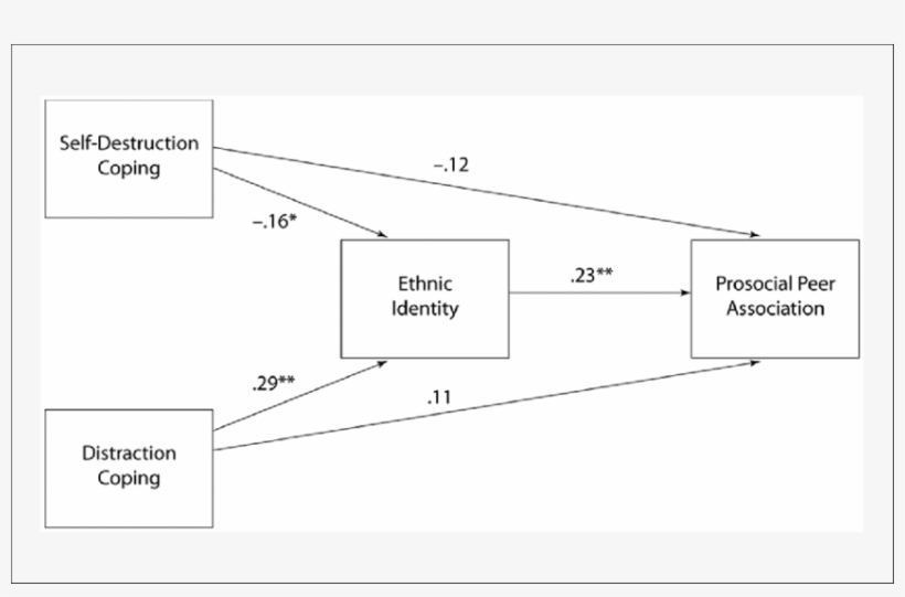 Mediation Model Results - Diagram, transparent png