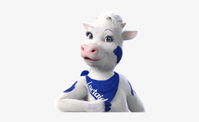 Dairy Doesn't Have To Mess With You - Lactaid Cow, transparent png