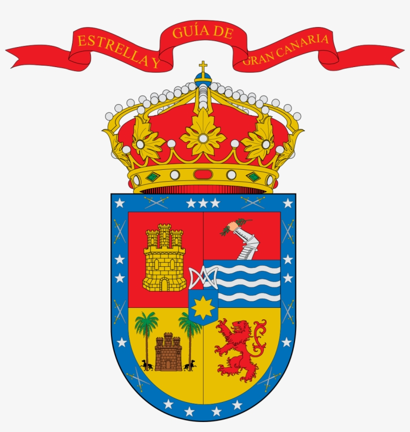 Escudo De Santa Maria De Guia - Escudo Casas Ibañez, transparent png