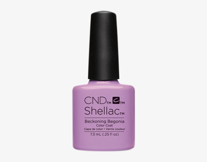 Soak Off Gel - Cnd (creative Nail Design) Shellac Power Polish Beckoning, transparent png