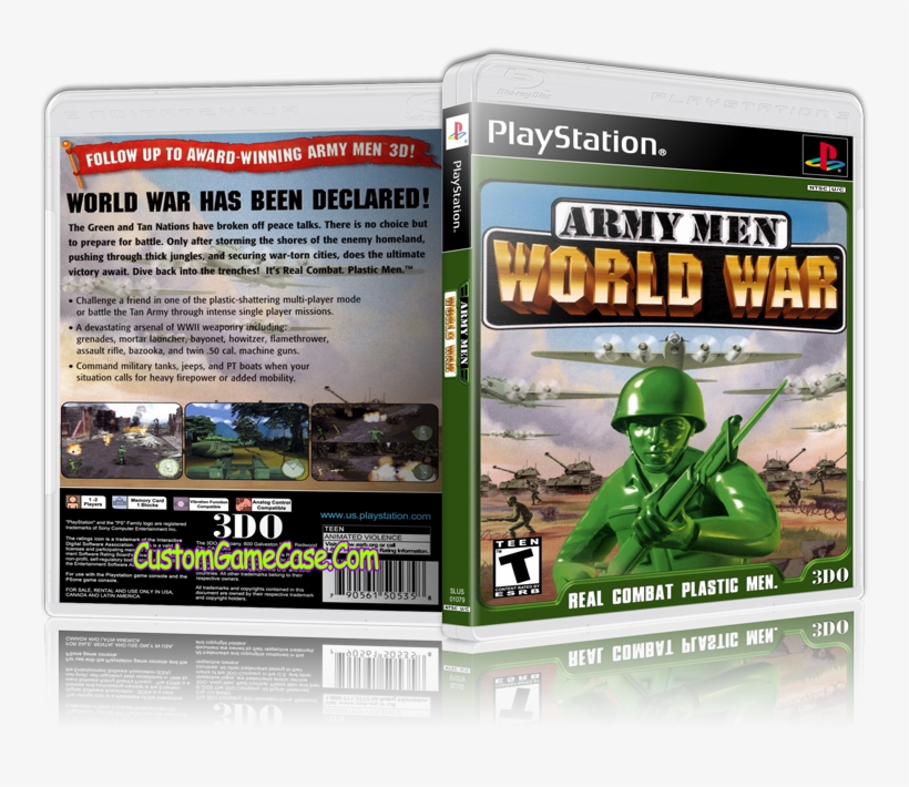 Army Men World War - Army Men World War Playstation Ps1, transparent png