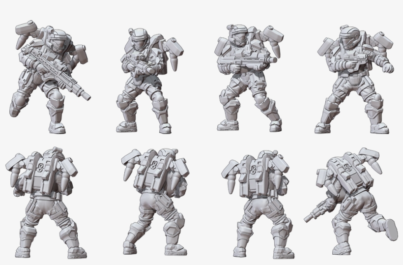 Prepare To Bounce - Halo Ground Command Spartan, transparent png