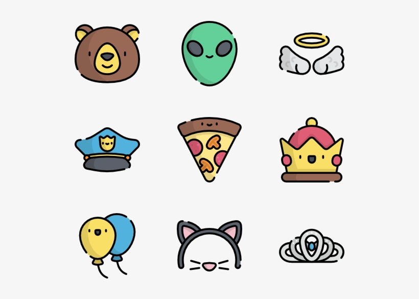 Costume Party - Jewellery Icons, transparent png