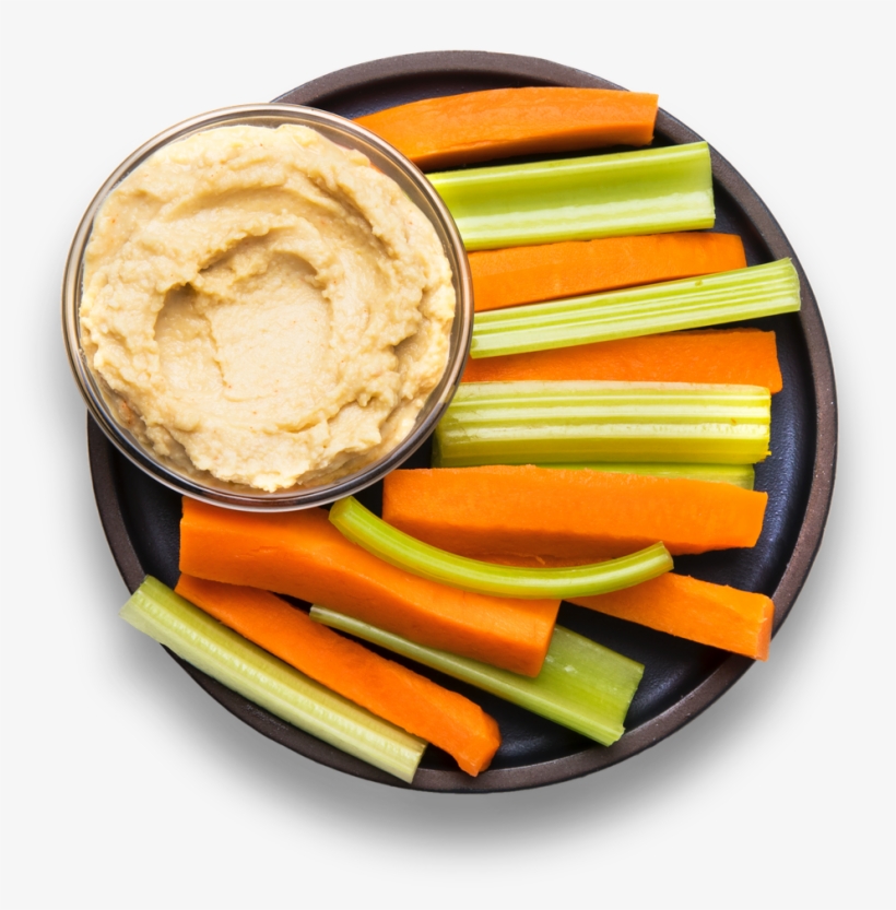 Veggies & Hummus - Gluten-free Diet, transparent png