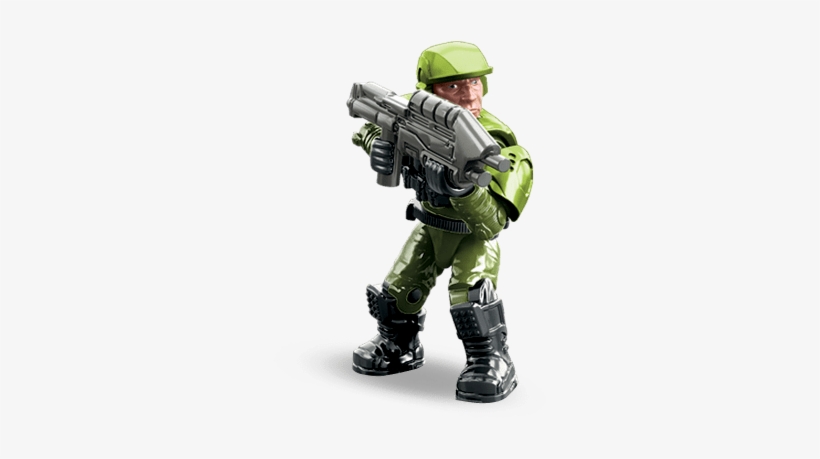Halo Micro Action Figures Bravo Series Unsc Marine - Halo, transparent png
