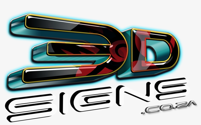 Logo - 3d Signages Png, transparent png