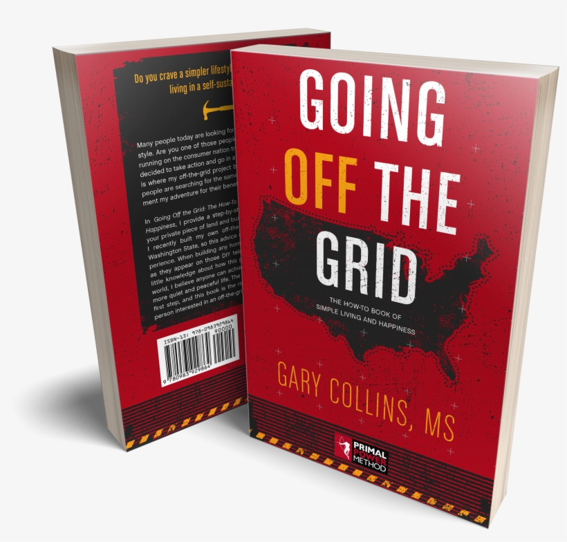 Gotg 3d Cover Front Back - Going Off The Grid By Gary Collins, transparent png