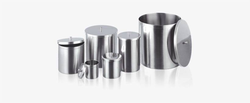 Stainless Steel Containers, transparent png