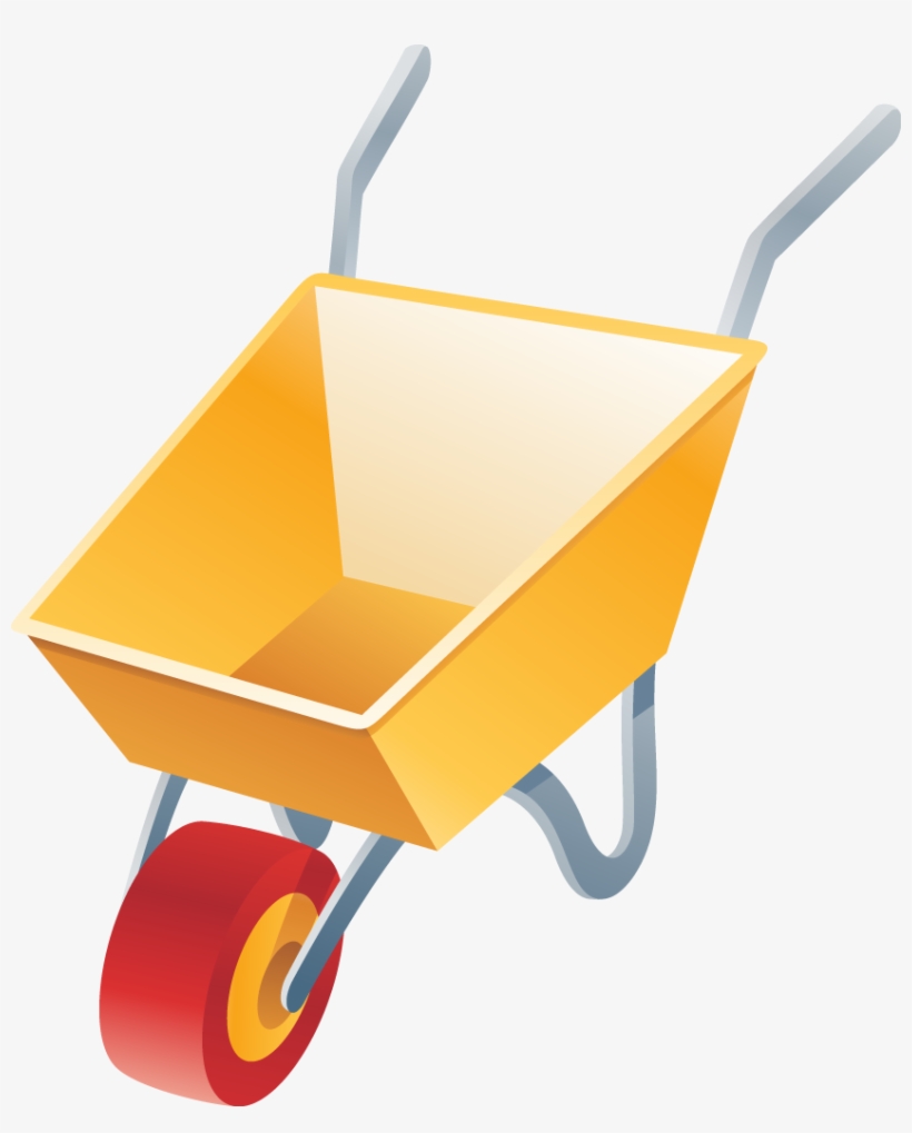 Wheelbarrow Clipart - Wheelbarrow Clipart Png, transparent png