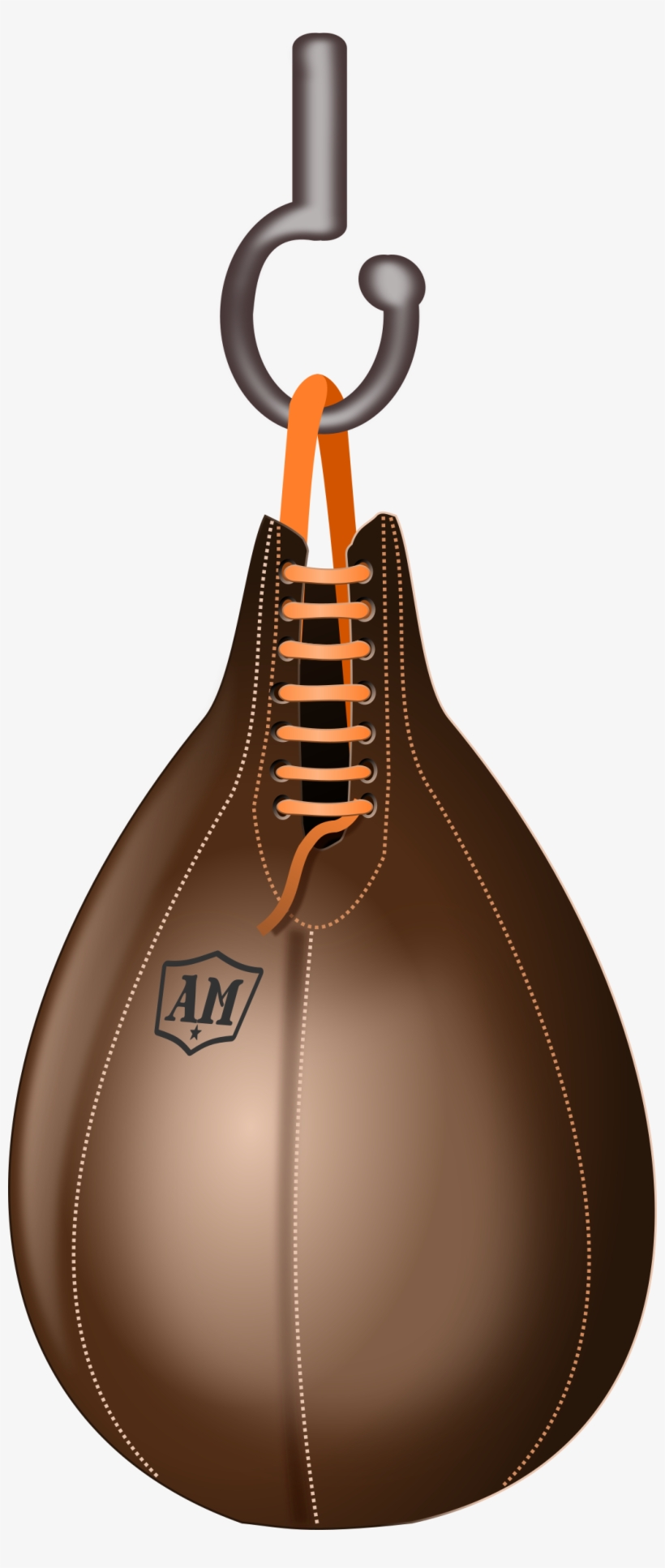 Free Download Punching Bag Clipart Punching & Training - Boxing Speed Bag Png, transparent png
