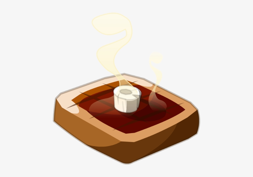 Cooked Cube Of Meat - Illustration, transparent png