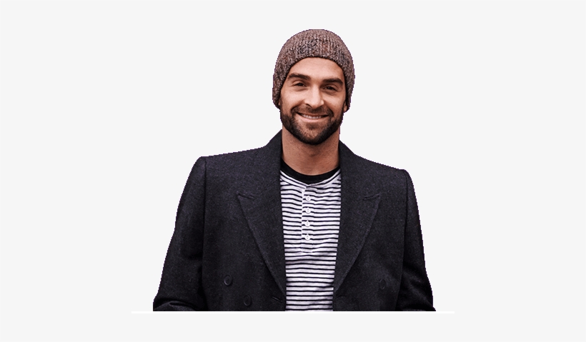 The Hipster Dad - Beanie, transparent png