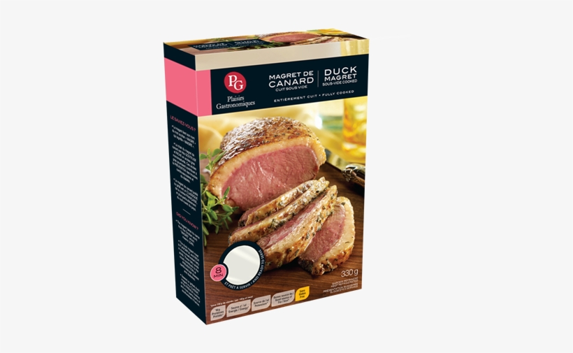 Cooked Meats ▷ Duck Magret ▷ 330 G - Magret De Canard Plaisir Gastronomique, transparent png