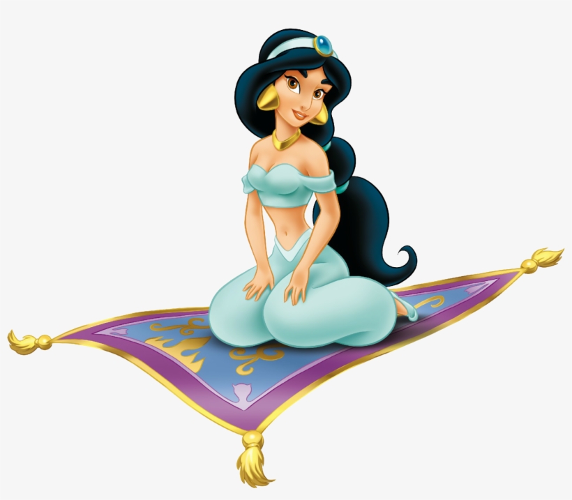 Jazmín - 8 - Jasmine On Flying Carpet, transparent png