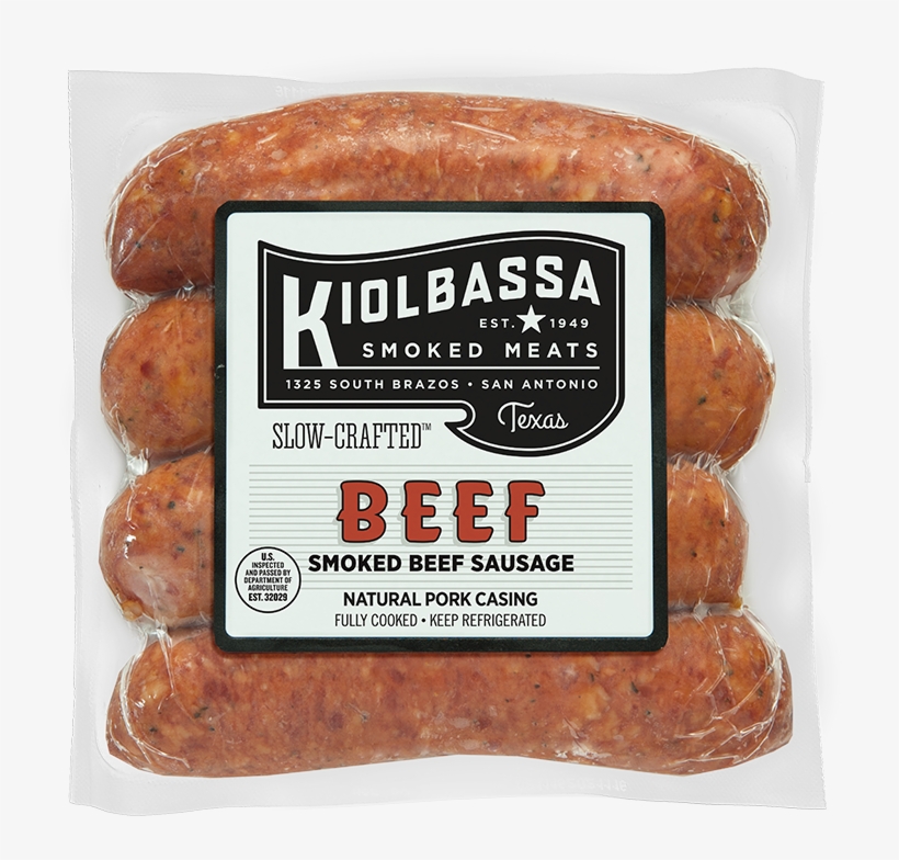 Kiolbassa Beef Smoked Sausage - Publix Polish Sausage, transparent png