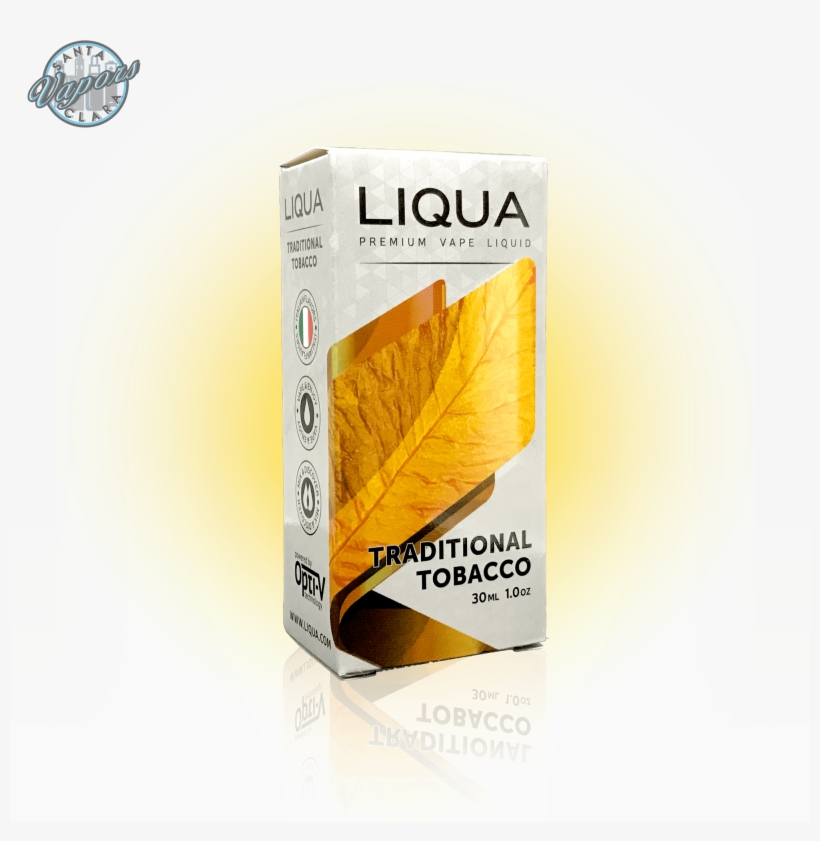 A Bottle Of Traditional Tobacco Liqua™ Elements E-liquid - Traditional Tobacco 6 Mg 30 Ml, transparent png
