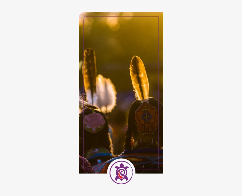 Backs Of Two Men With Feathers In Their Hair - Hair, transparent png