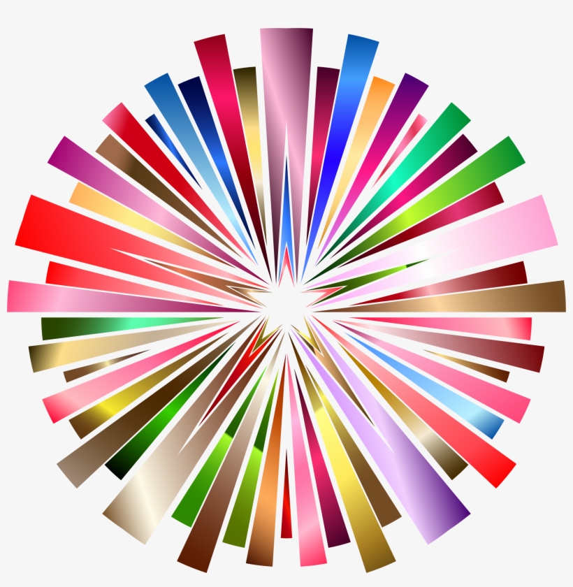 Prismatic Abstract Star Motif Image Library - Portable Network Graphics, transparent png