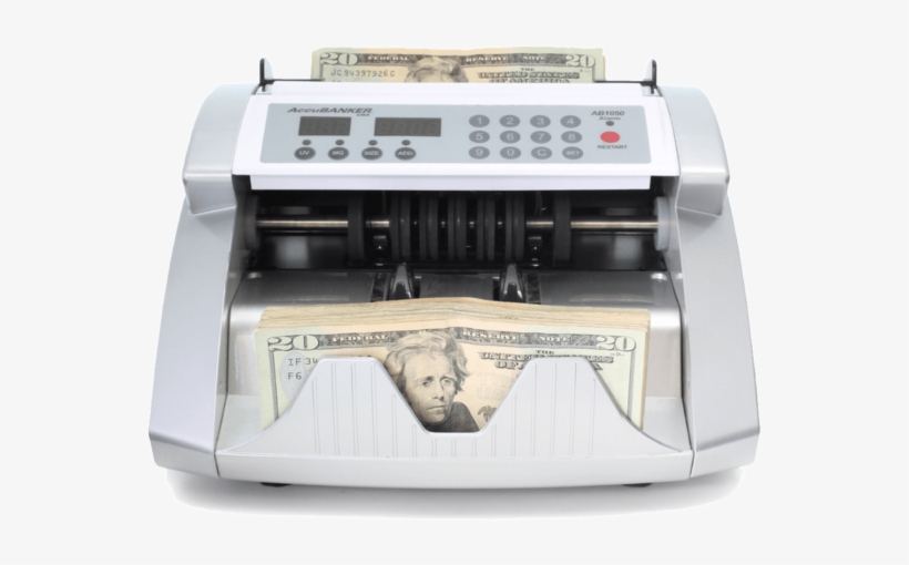 Accubanker Ab1050 Basic Bill Counter With Uv Counterfeit - Accubanker Ab1050mguv Commercial Bill Counter + Mg, transparent png