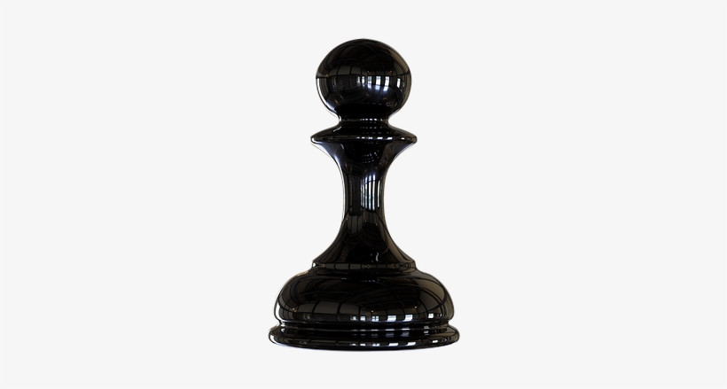 Chess, The Figure Of The Pawn Is Black, Checkerboard - Chess, transparent png