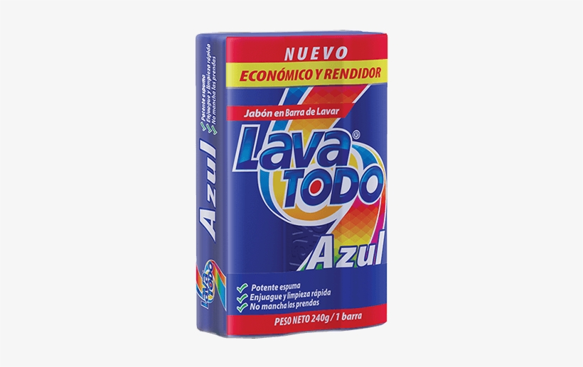 Jabon Lava Todo Azul, transparent png