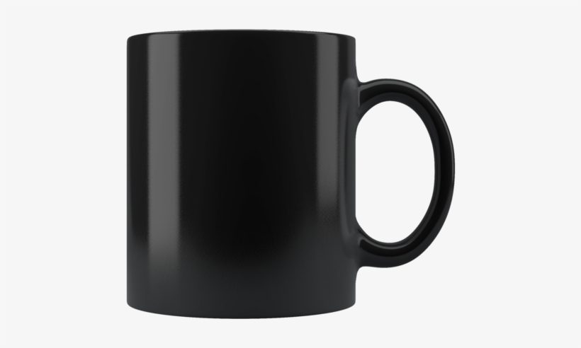 11oz Black Mug - Mug, transparent png