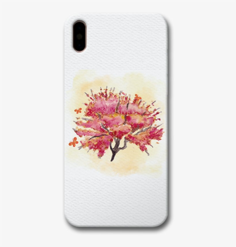 Butterfly Bush Apple Iphone X Case - Zinnia, transparent png