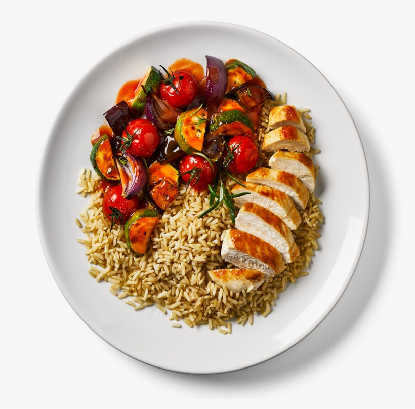 Grilled Chicken With Roasted Vegetables, transparent png