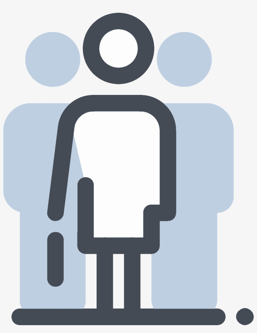 Mujer Con Una Maleta Icon - Person Outline Icon, transparent png