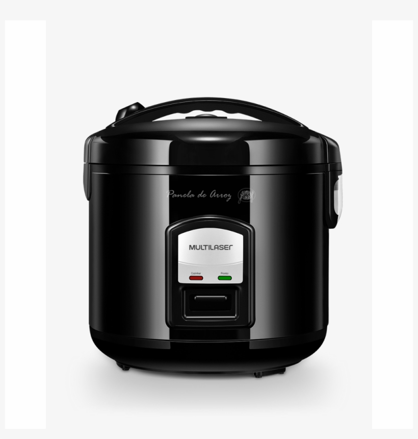 Panela De Arroz Elétrica 10 Xícaras 700w Preta Multilaser - Panela De Arroz Eletrica, transparent png