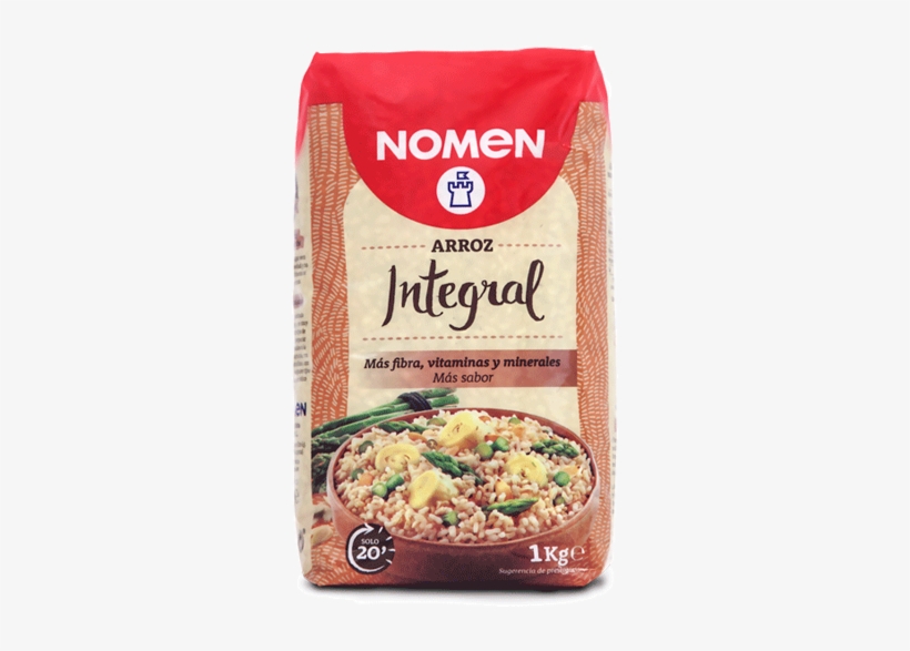 Arroz Integral Formato Plástico Nomen - Nomen Arroz Basmati Brajma, transparent png