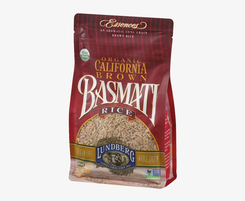 Lundberg, Arroz Integral Basmati, 454 G - Lundberg Farms Organic California Brown Basmati Rice, transparent png
