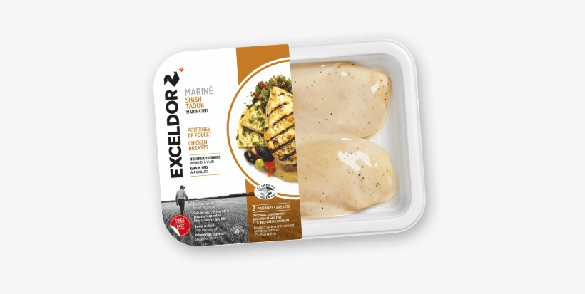 Shish Taouk-marinated Boneless Chicken Breasts - Exceldor, transparent png