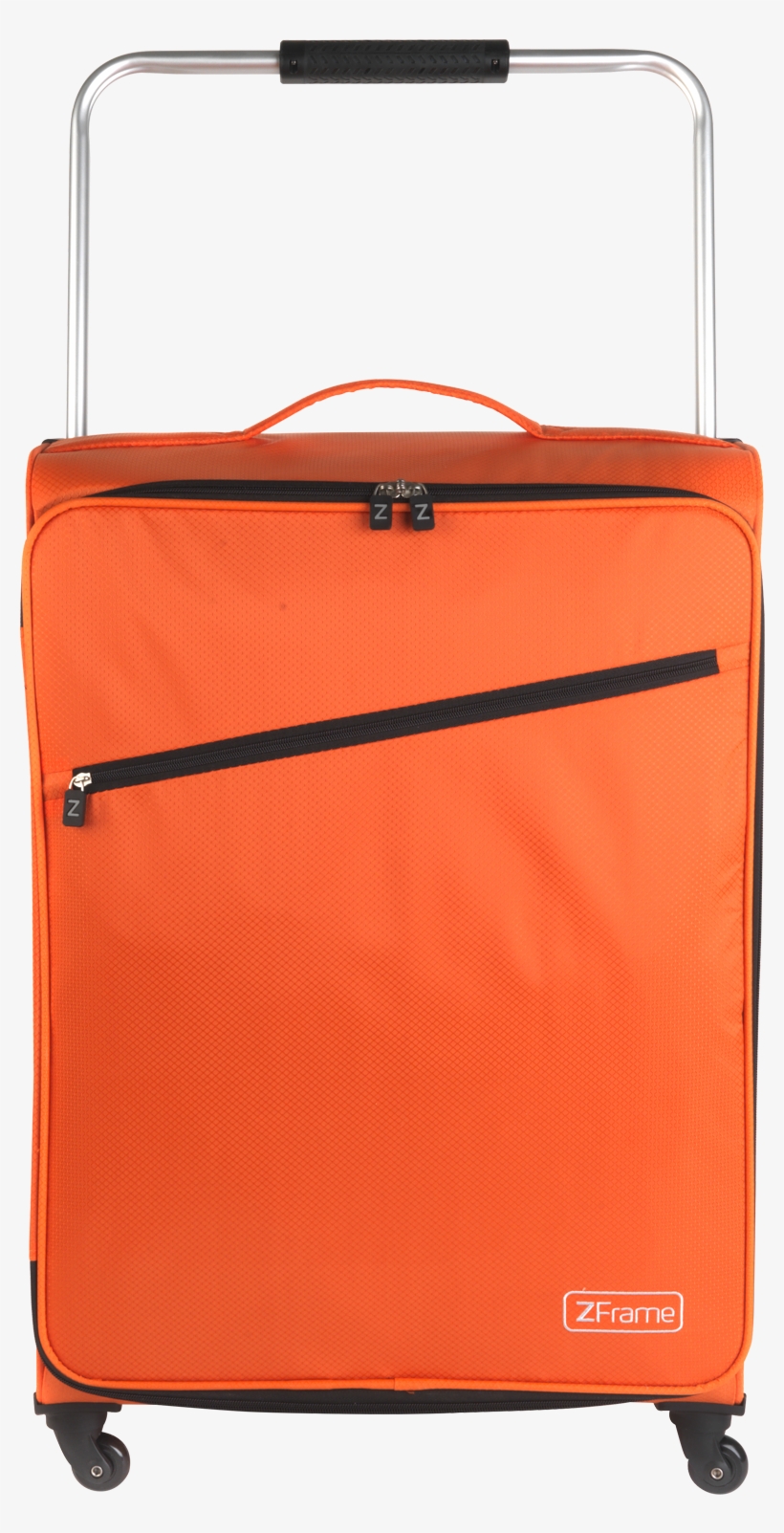 Zframe Super Lightweight Luggage, 26\ - Zframe 4 Wheel Suitcase, Orange, 22", transparent png