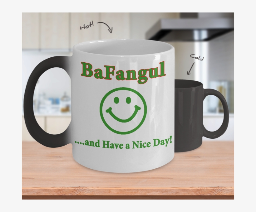 Front - My Wife Color Changing Mug, transparent png