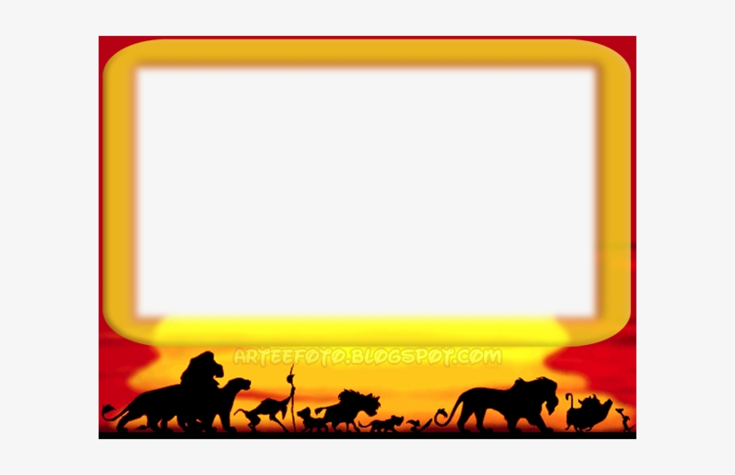 Montagem Para Fotos - Lion King Iconic Scenes, transparent png