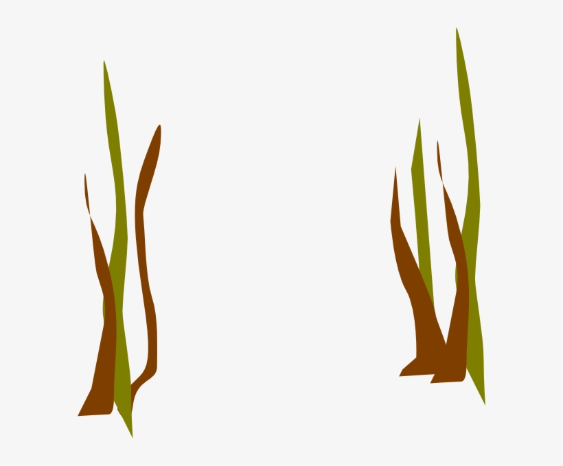 Dead Reeds Clip Art At Clker - Dead Grass Clip Art, transparent png