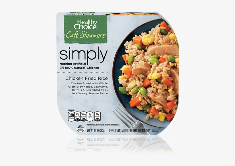 Healthy Choice - Café Steamers - Simply - Chicken Fried - Healthy Choice Cafe Steamers Simply Chicken Fried Rice, transparent png