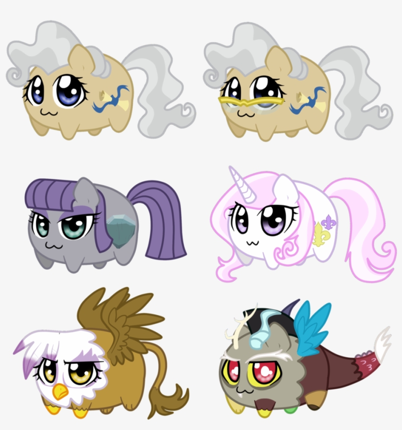 #664417 - - 3, Artist - Linamomoko, Chibi, Chubbie, - Potato Chibi Pony, transparent png