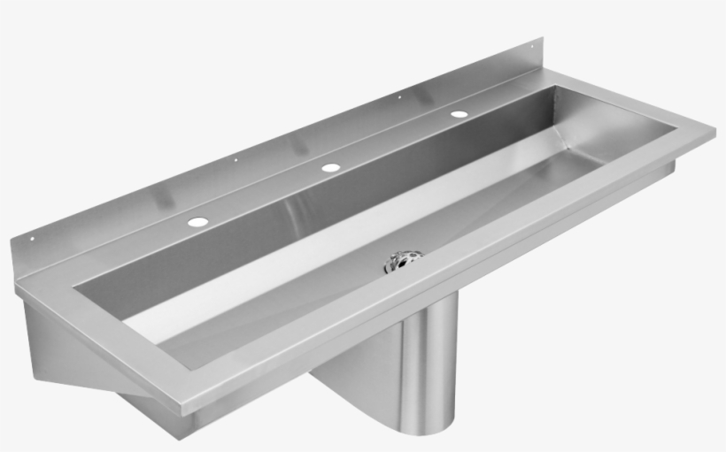 Sanx180 Wall Mounted Wash Trough With Tap Ledge - Franke Sissons Saturn Washtrough 1800mm, transparent png
