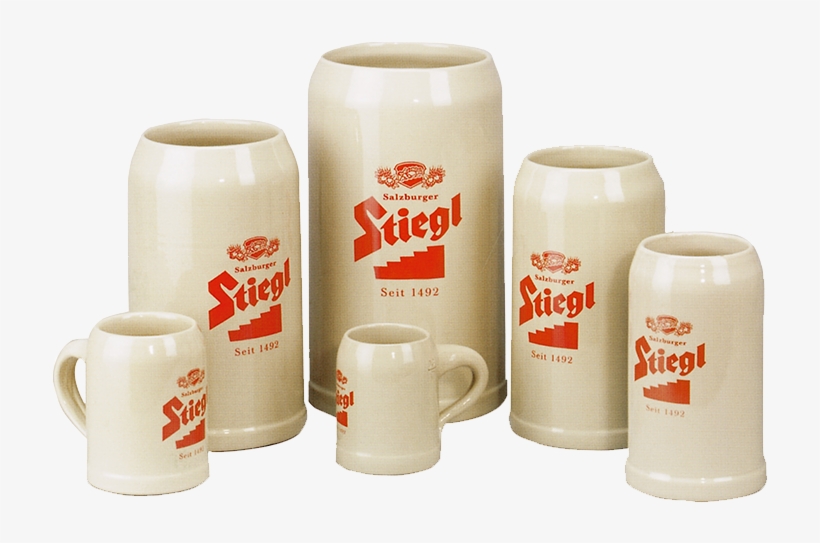 Stiegl Beer Stein, transparent png