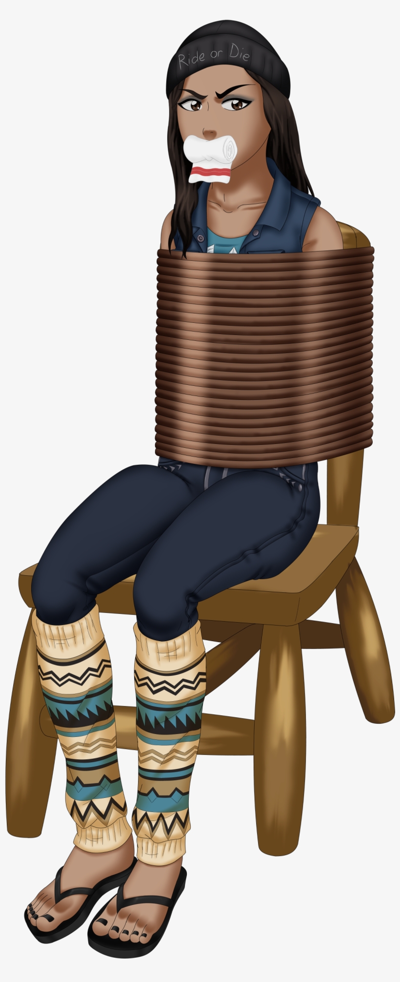 Nova Kidnapped - Sitting, transparent png